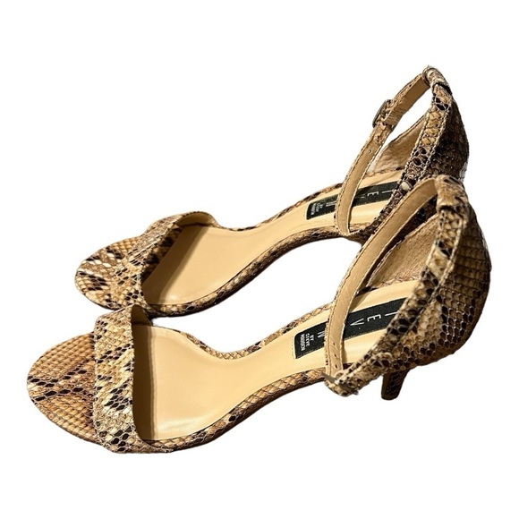 Steven by Steve Madden Viienna Reptile Print Sandals Size 8M - Picture 5 of 8